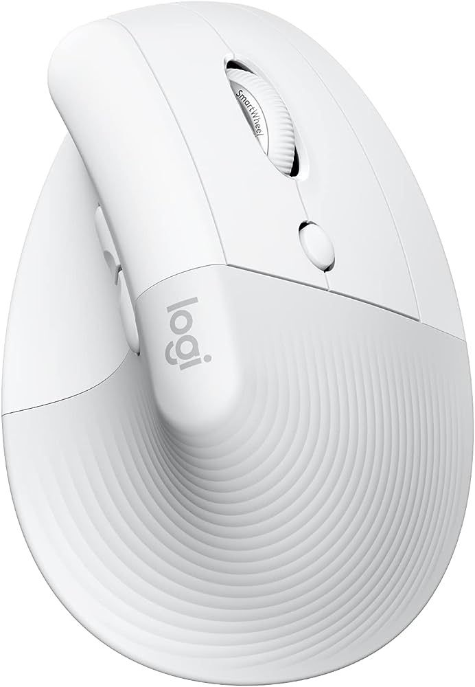 Logitech Lift for Mac Wireless Vertical Ergonomic Mouse, Bluetooth, Quiet Clicks, Silent Smartwhe... | Amazon (US)