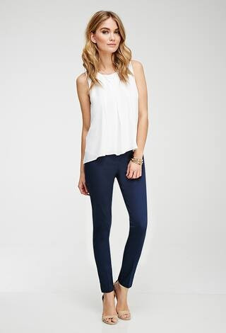 Contemporary Classic Crease-Front Trousers | Forever 21 (US)