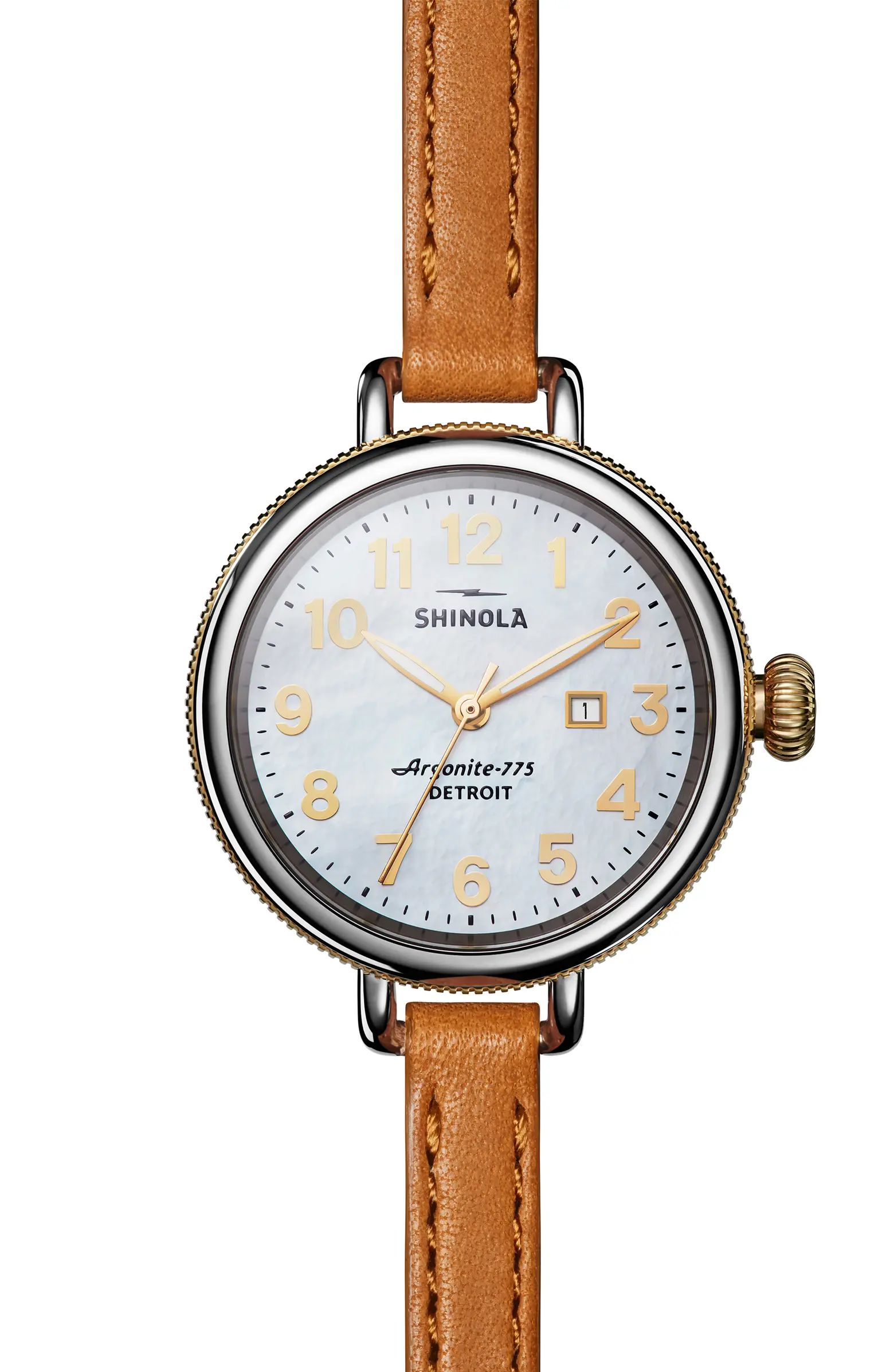 Watch Birdy Leather Strap Watch, 34mm | Nordstrom