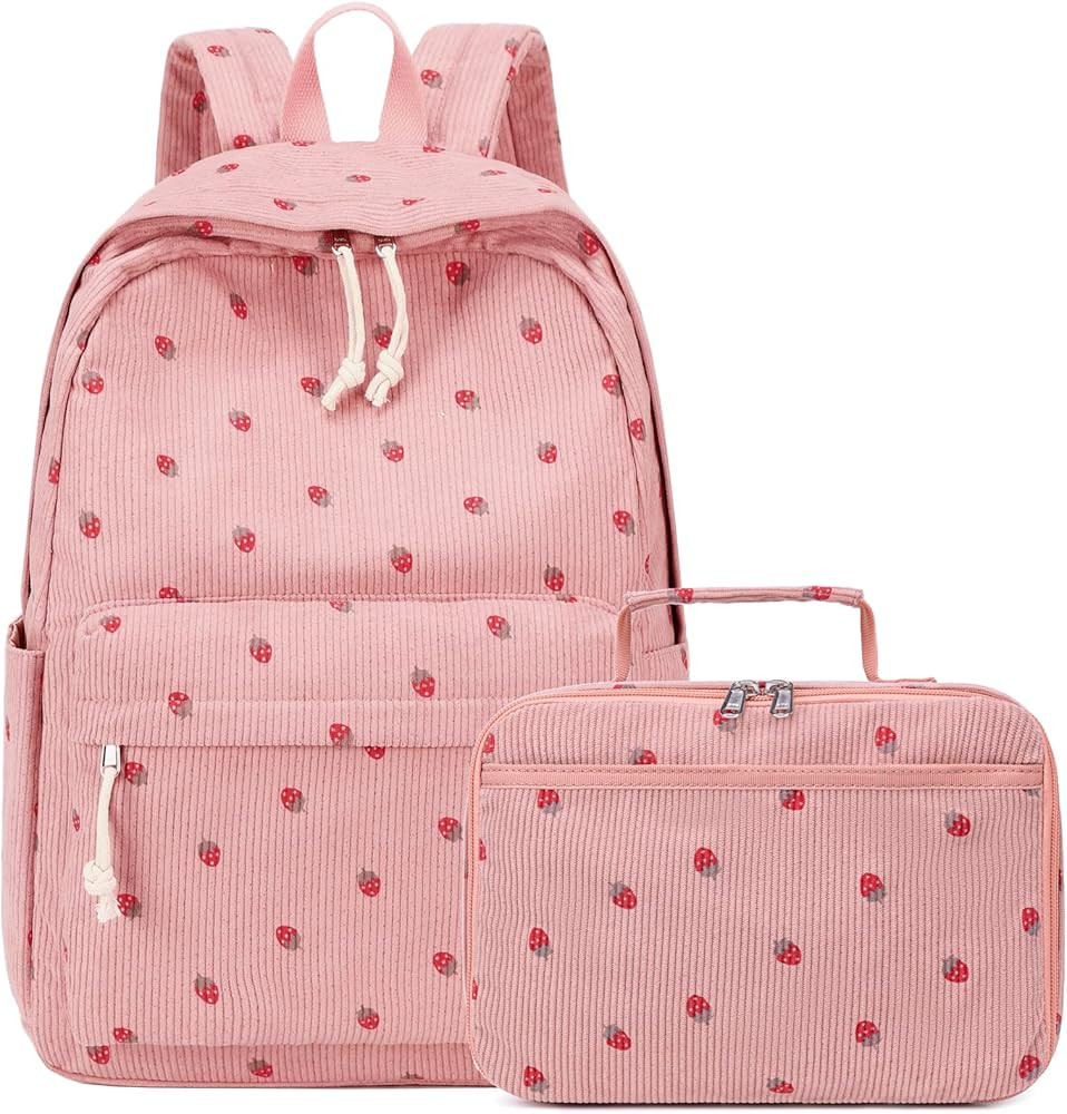 Bluboon Backpack for Girls Kids Preschool Backpack with Lunch Box Kindergarten Bookbag Toddler Sc... | Amazon (US)