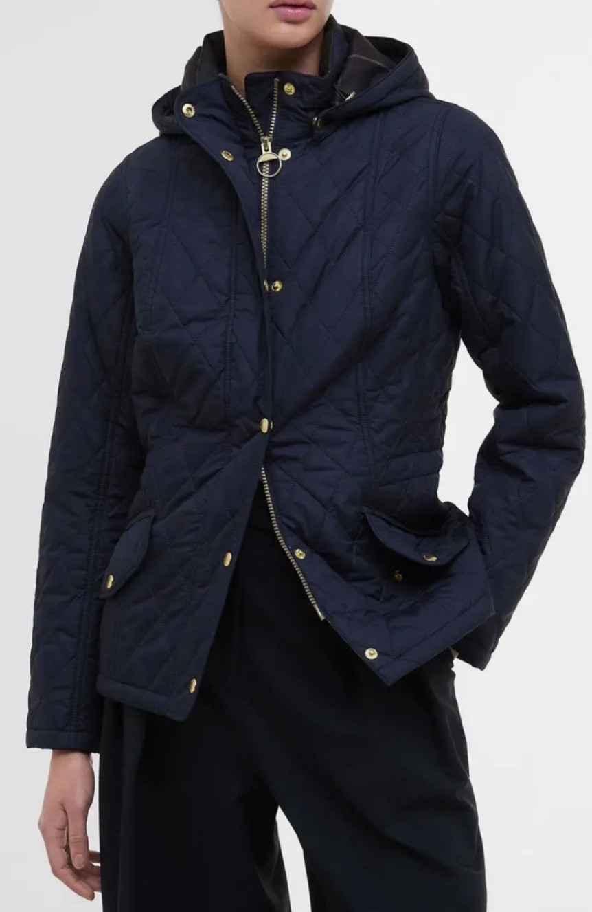Barbour jacket 

#LTKSeasonal #LTKootd #LTKGiftGuide
