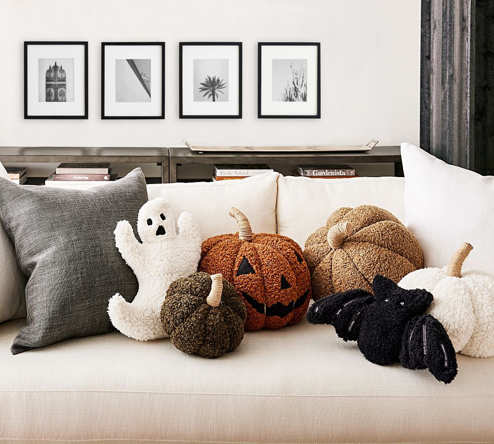 Shimmer Bat Shaped Pillow | Pottery Barn (US)