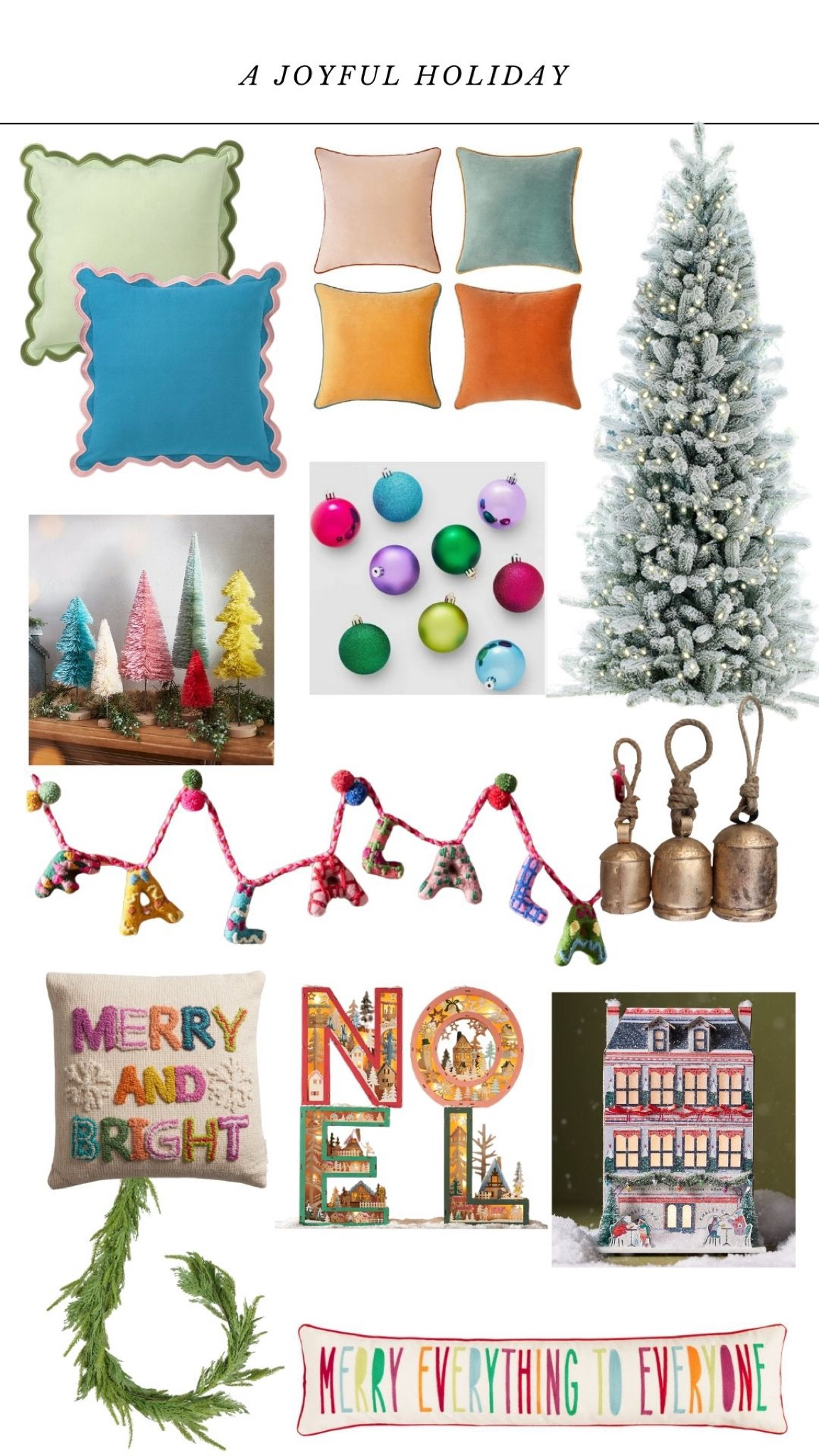 Looking for cheerful, joyful holiday decor this season? Shop some of my favorite pieces, most of which found there way into my own home. ✨ 

#LTKHoliday #LTKSeasonal #LTKhome