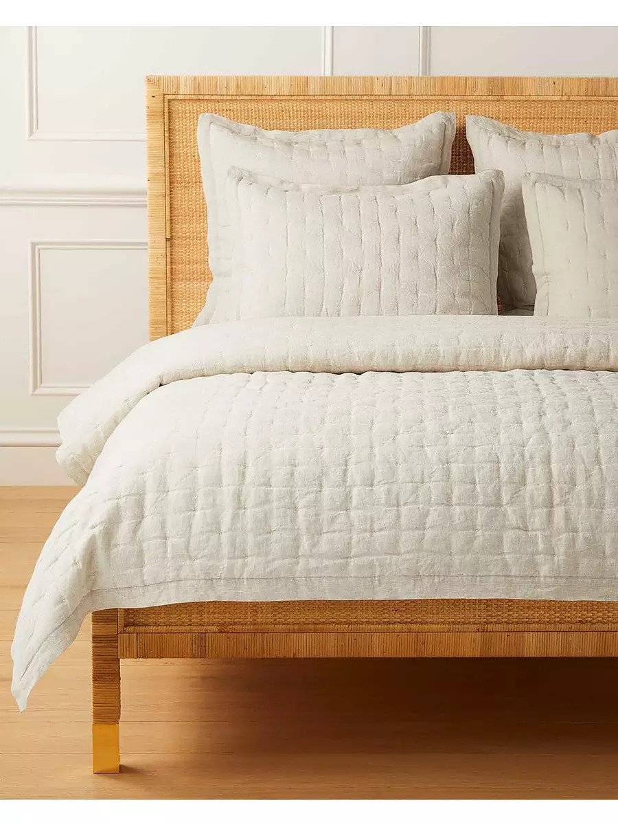 Sutter Linen Quilt | Serena and Lily