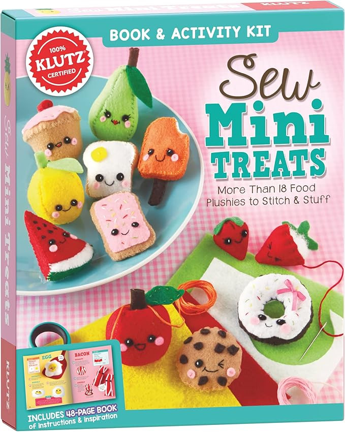 Klutz Sew Mini Treats Craft Kit, 8" Length x 1.5" Width x 9" Height | Amazon (US)