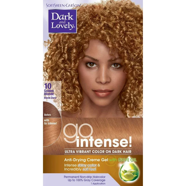 SoftSheen-Carson Dark and Lovely Go Intense Ultra Vibrant Hair Color on Dark Hair (Packaging May ... | Walmart (US)