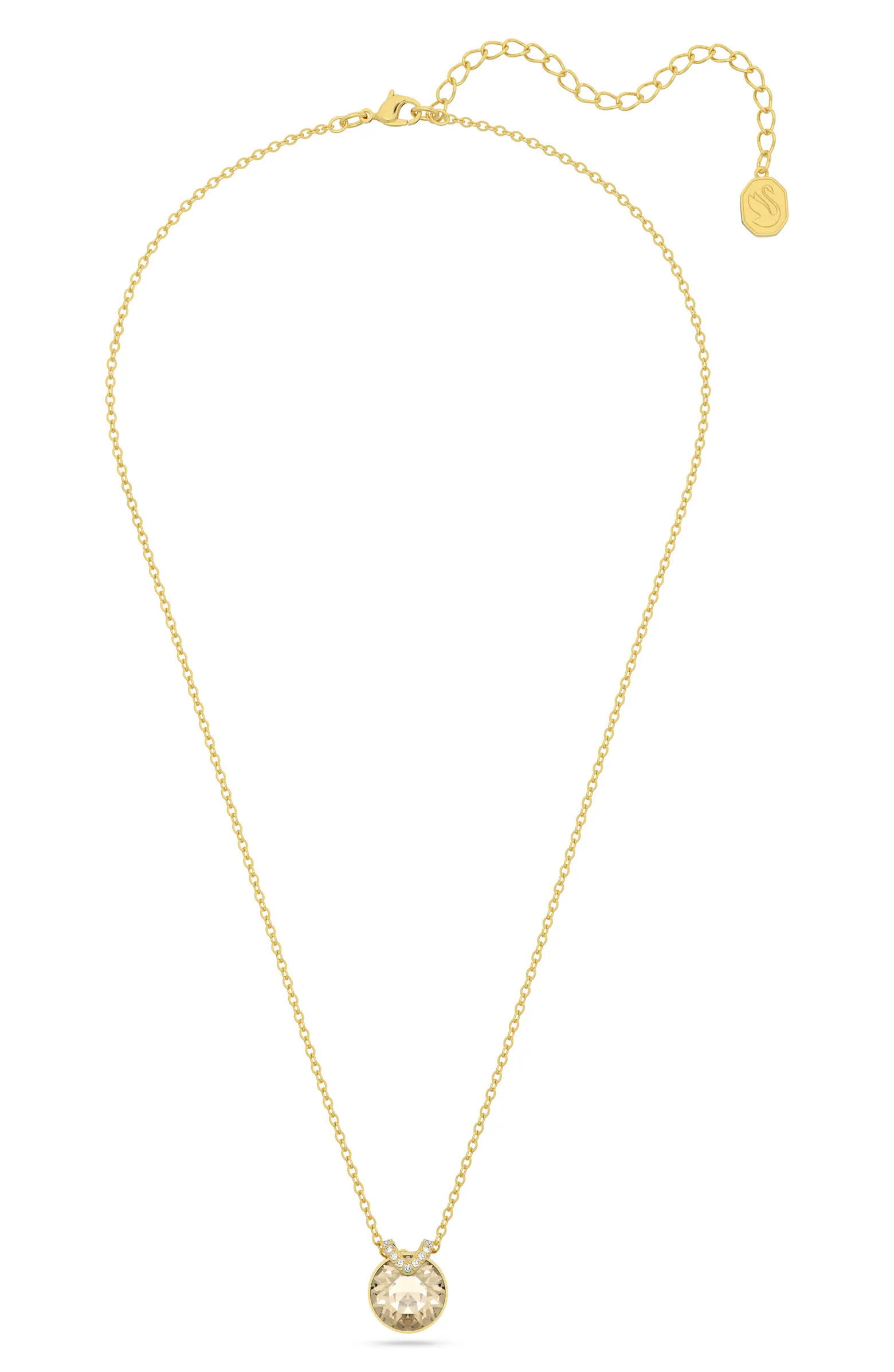 Bella Crystal Pendant Necklace | Nordstrom