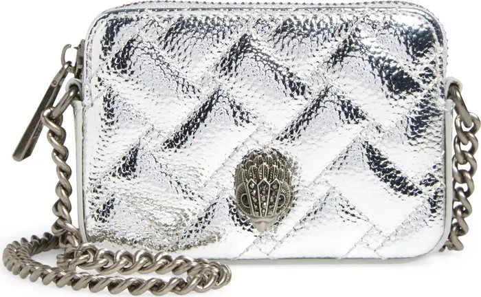 Micro Kensington Metallic Faux Leather Camera Bag | Nordstrom