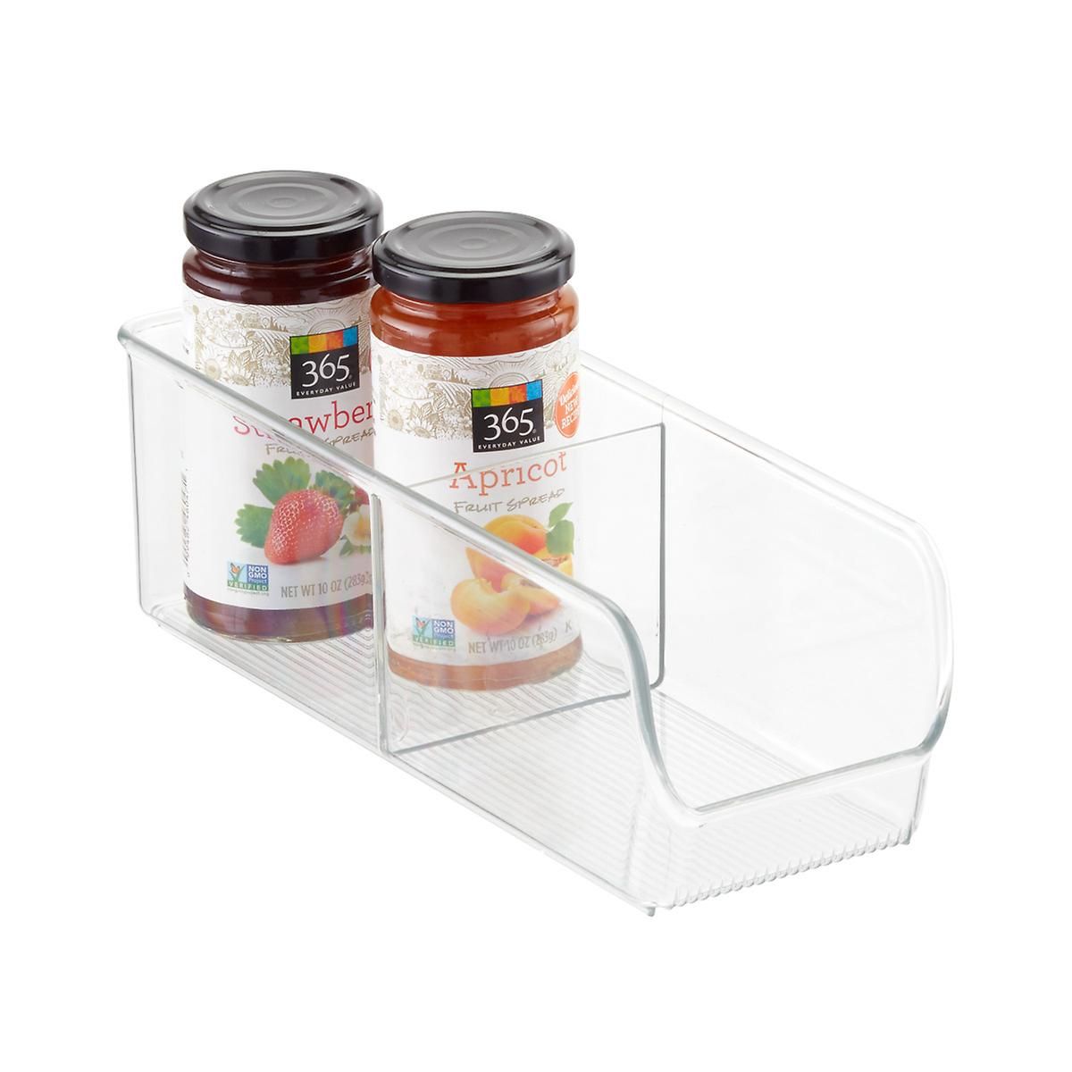 iDesign Linus 2-Section Divided Cabinet Organizer | The Container Store