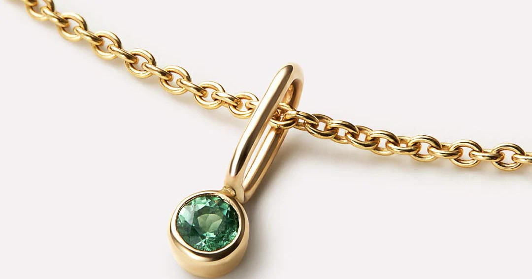 Gold Mini Birthstone Charm | Ana Luisa