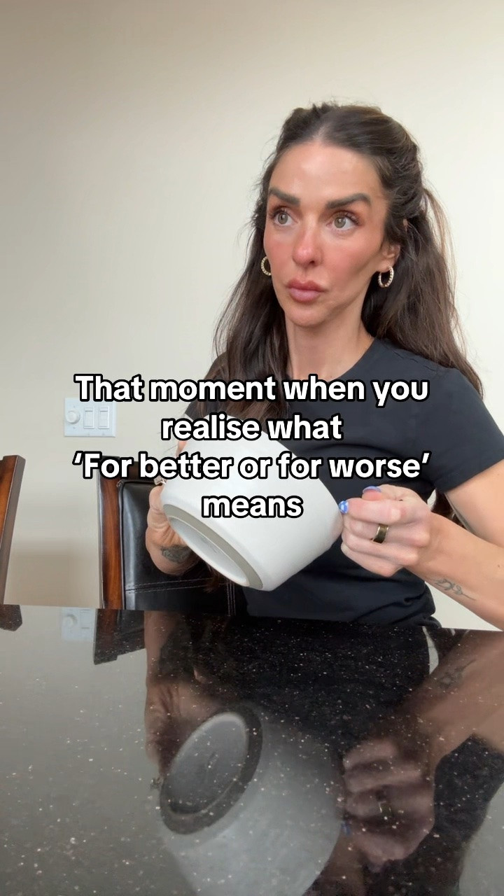 For better … or for worse.

#LTKSeasonal #LTKdayinmylife #LTKmorningroutine