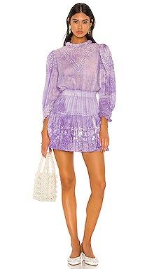 LoveShackFancy Viola Dress in Lavender from Revolve.com | Revolve Clothing (Global)