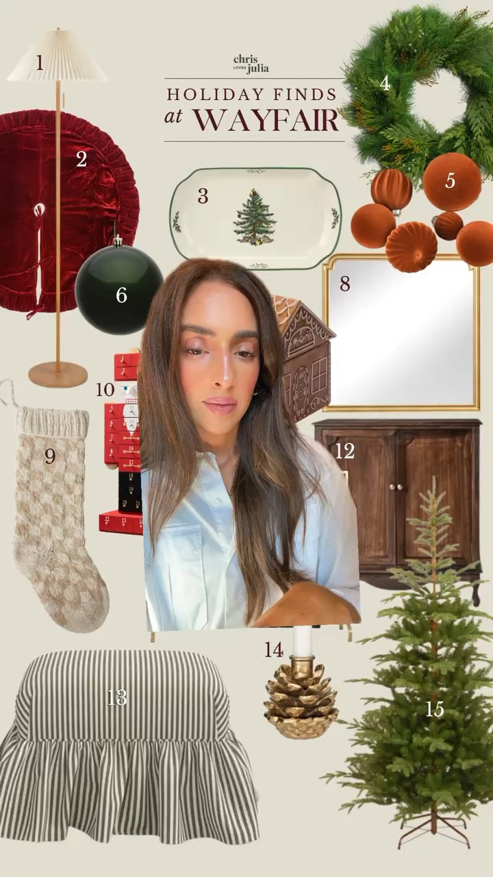 I've rounded up my favorite @wayfair finds from furnishings to tree trimmings. Definitely get the tree—you'll decorate it year after year... I have these other pieces in my cart as well. Who knows! Maybe that little striped ottoman is my next great find. :) #OnlyAtWayfair #wayfair #ad #wayfairpartner

#LTKSeasonal #LTKHome #LTKHoliday