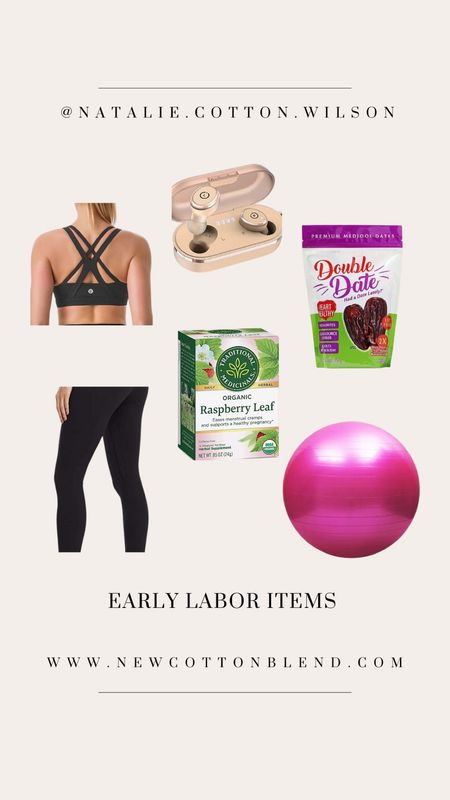Blog post on NewCottonBlend.com sharing my experience in early labor with baby number two 

Workout look. Kim K Beats dupes. Dates. Raspberry leaf tea. Birth Ball  

#LTKbaby #LTKbump #LTKFitness