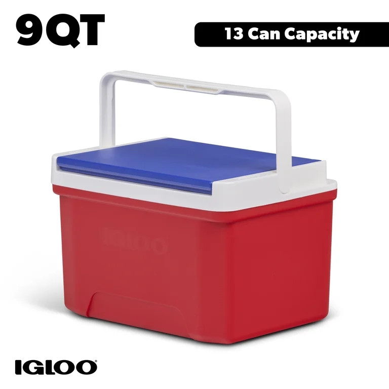 Igloo 9 QT Laguna Ice Chest Cooler, Red White and Blue - Walmart.com | Walmart (US)
