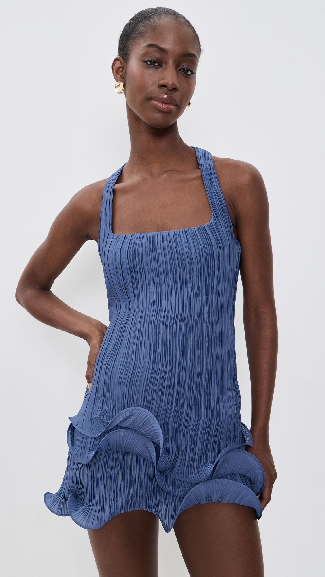 Cult Gaia Marsa Sculpted Mini Dress Tide 6 | Shopbop