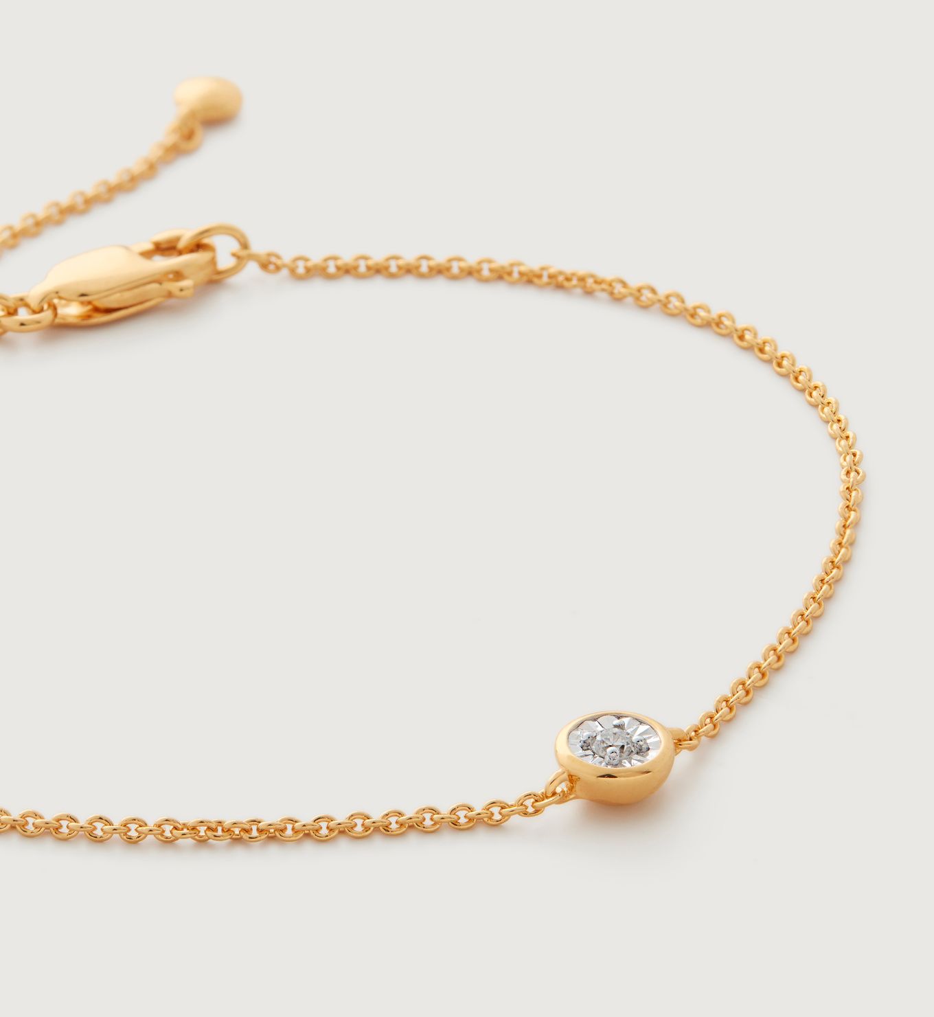 Diamond Essential Bracelet | Monica Vinader (Global)