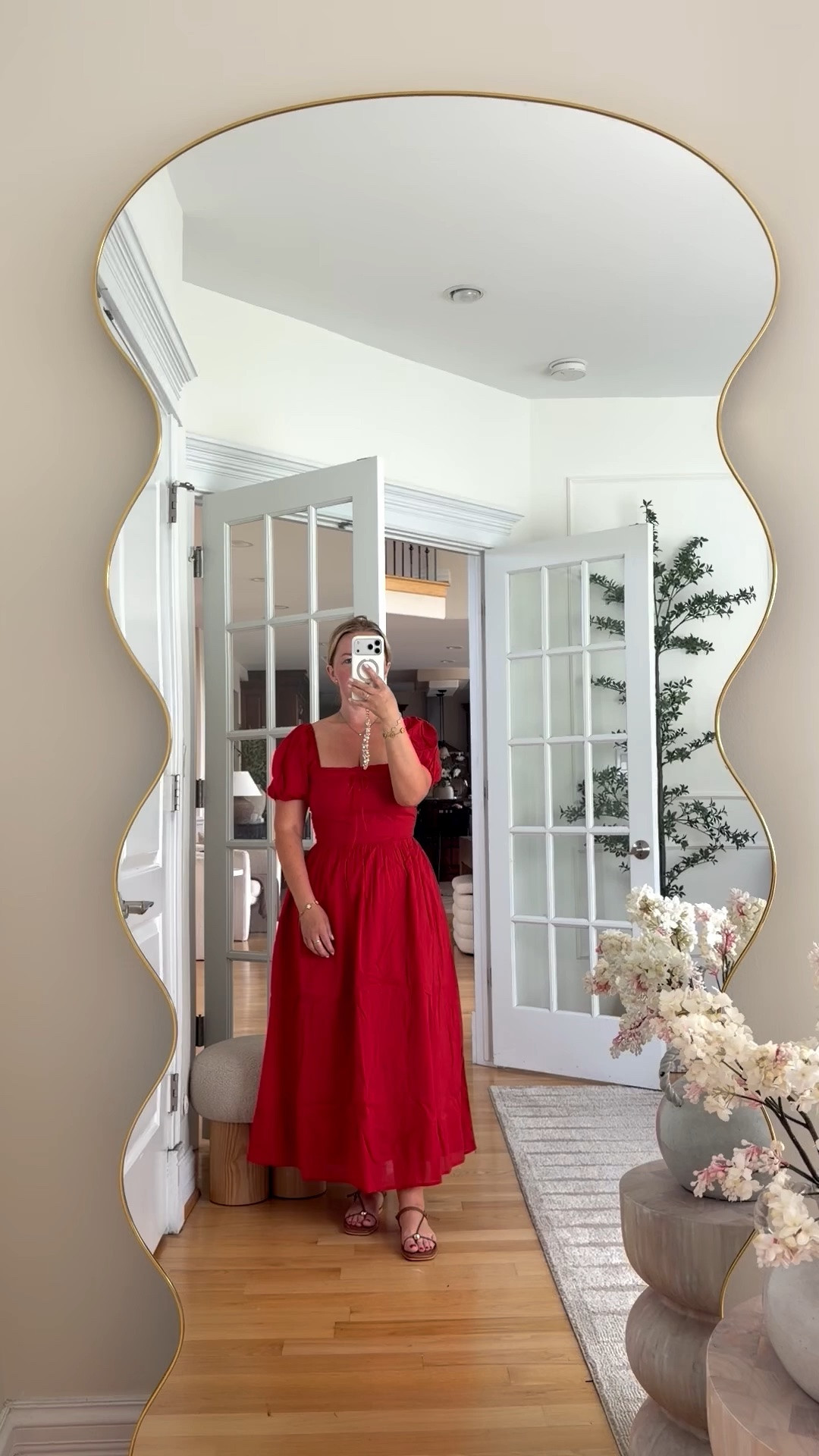 This vibrant red dress has my heart ❤️ Flattering fit, pockets, and perfect for summer in Europe vacation too.

#LTKootd