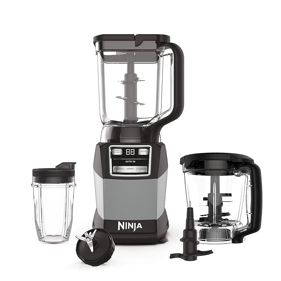 Ninja Blender, Compact Kitchen System, 1200W, 3 Functions for Smoothies, Dough & Frozen Drinks wi... | Amazon (US)