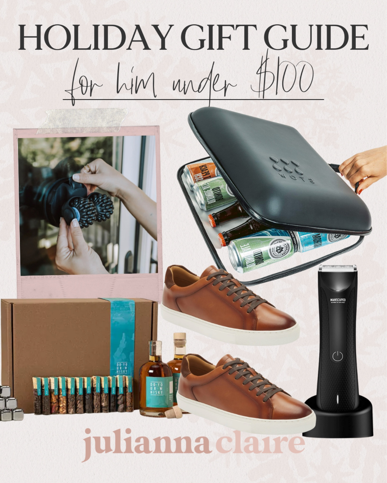 Holiday Gift Guide - Gifts For Him Under $100 ✨

holiday gift guide // holiday gifts // gifts for him // gift ideas for him // christmas gifts for her // christmas gift guide // affordable gift guide

#LTKunder100 #LTKHoliday #LTKmens