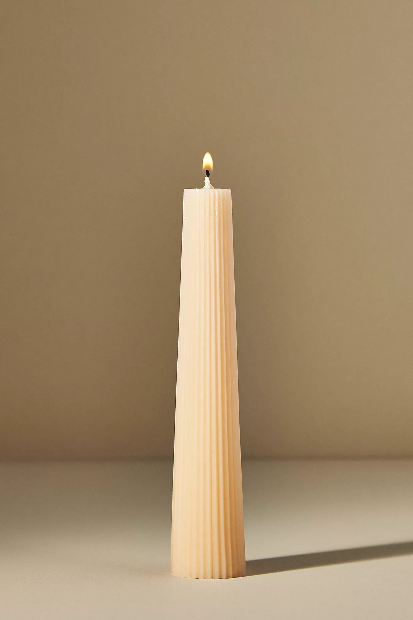 Tonal Pillar Candle | Anthropologie (US)