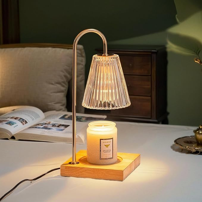 OKYUK Candle Warmer Lamp, Electric Candle Lamp Warmer, Mothers Day Gifts for Mom, House Warming G... | Amazon (UK)