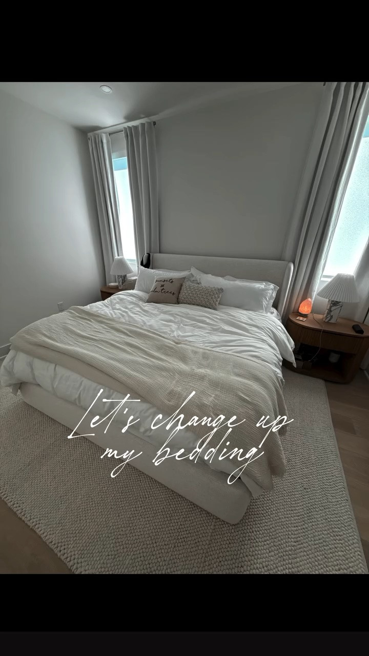 Want to know my secret to perfect sleep scores? 💤💤 It's all about my bed, thanks to @bollandbranch comfiest, sleep-worthy bedding. I'm obsessed with their luxury 100% organic cotton bedding - been a fan for years! 

I used their virtual bed designer to update my room, check it out! 🫶🏻🛏️ 

Bedding: signature vintage wash comforter set in hydrangea 🩵 - it's like sleeping on clouds. Gets softer with every wash! 💤✨

 #bollandbranchpartner #homedecor #bedding