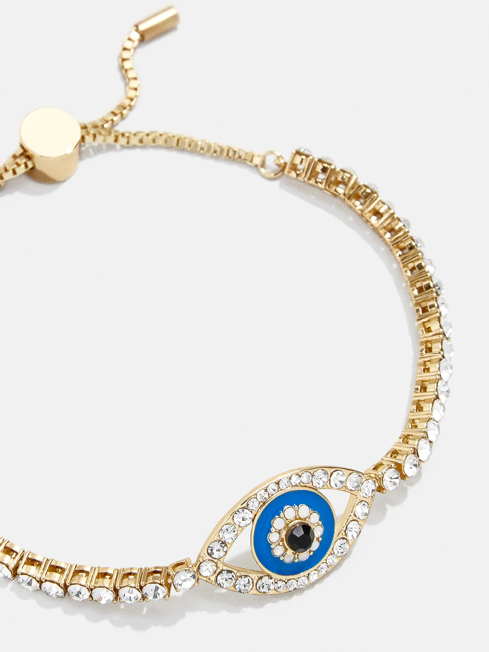 Aini Tennis Bracelet - Clear/Gold | BaubleBar (US)