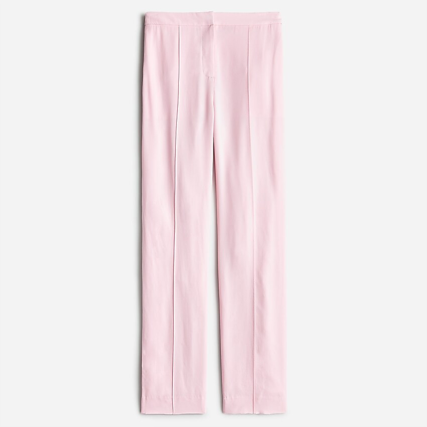 High-rise crepe trouser | J. Crew US