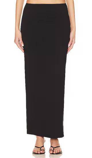 Kate Maxi Skirt in Black | Revolve Clothing (Global)
