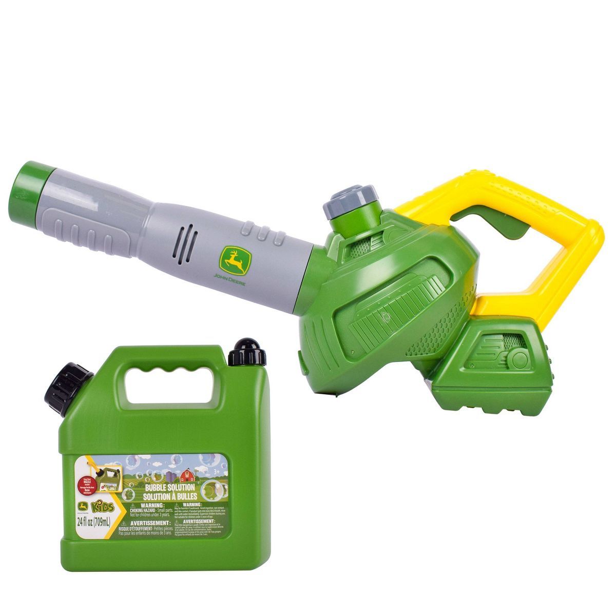 John Deere Bubble Leaf Blower & Bubble with Refill Gas Can - 24oz | Target