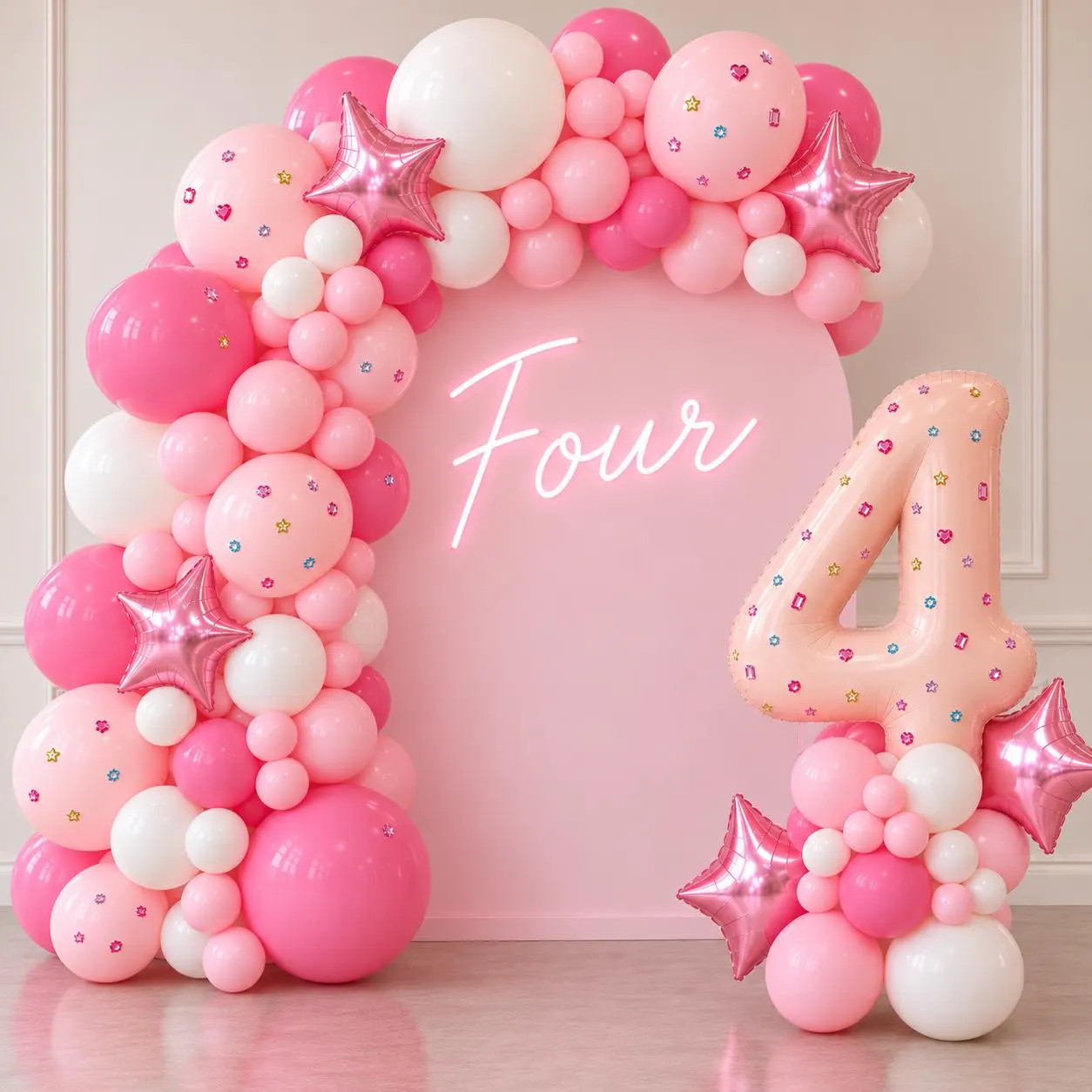 She's A Gem DIY Balloon Garland - Number Balloon Tower - Diamonds Are FOUREVER - Gem Party - Gems Party Balloons - Gem Birthday | Etsy (Global)