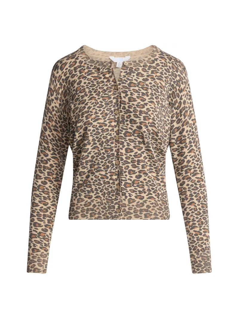 Time and Tru Women\u2019s Fine Gauge Cardigan Sweater, Lightweight, Size XS-XXXL | Walmart (US)