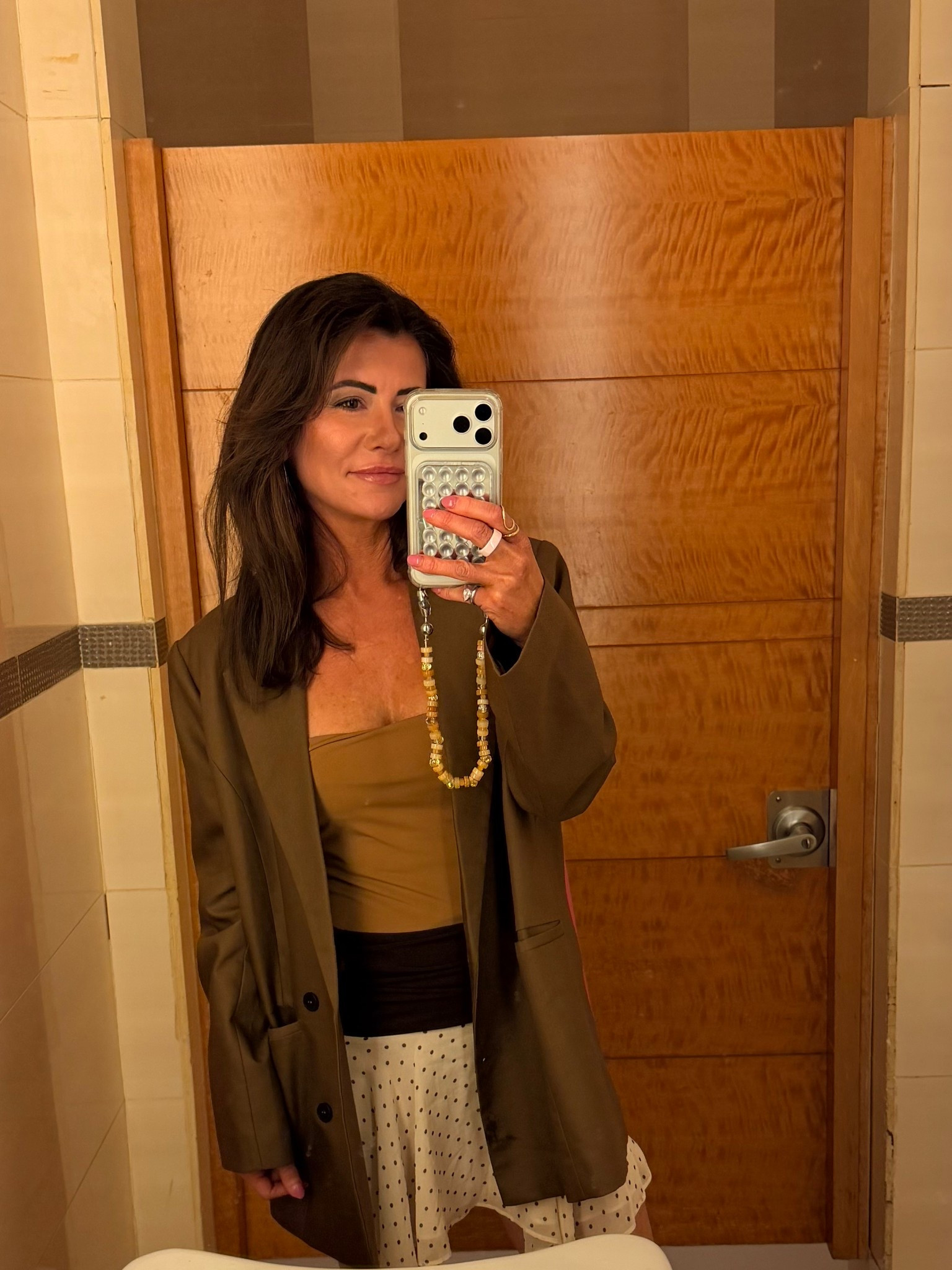 Flirty, flowy dresses and polka dots for the season! Pair it with an oversized blazer and you’re ready…..for the casino with your husband on a random Tuesday night ❤️

Linking the exact blazer that’s intentionally oversized so order your normal size and some dress options. Mine is new @Zara 
I purchased in store a few weeks ago.

#LTKSeasonal #LTKOver40 #LTKdayinmylife