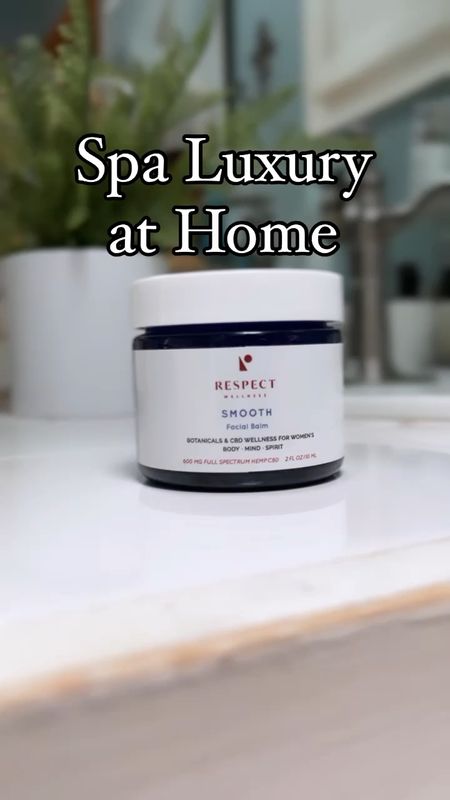Spa luxury right in your own home.  I just had an amazing spa experience, and while I cannot do that all the time, I can find ways to make my skincare routine at home feel luxurious and relaxing.  

@respectwellness has created their Smooth Facial Balm to help me do just that!  It is packed with the best selection of organic botanicals and high-quality CBD to help promote the skin’s natural way of brightening and reducing fine lines, for a RADIANT GLOW.

I especially love using this at night to give that extra dose of hydration and nourishment as I sleep.  

Comment SHOP to have the link sent directly to your DM’s OR you can find it in the @shop.ltk app 

#RespectWellness #Skincare #SmoothFacialBalm #NaturalBeauty #MenopauseWellness #LTKbeauty #luxuryskincare #selfcareroutine 


#LTKbeauty #LTKsalealert #LTKover40