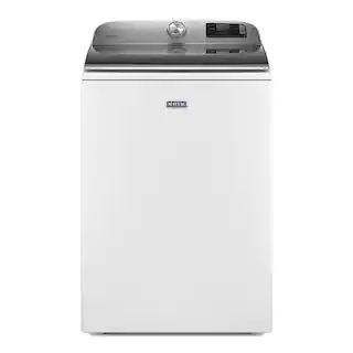 Maytag 5.3 cu. ft. Smart Capable White Top Load Washing Machine with Extra Power Button, ENERGY S... | The Home Depot