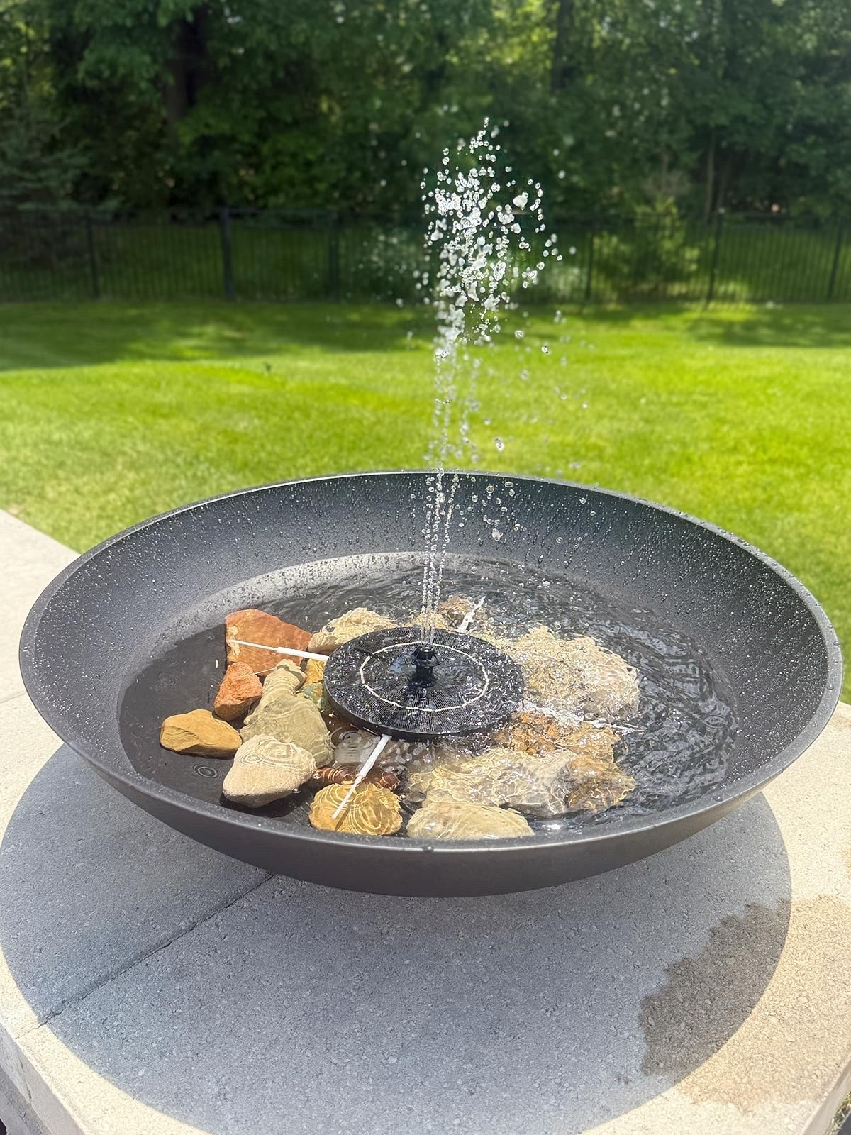 The best solar fountain! Perfect for adding a peaceful touch to your outdoor space. #gardendecor #solarpower

#LTKHome #LTKSeasonal #LTKdayinmylife