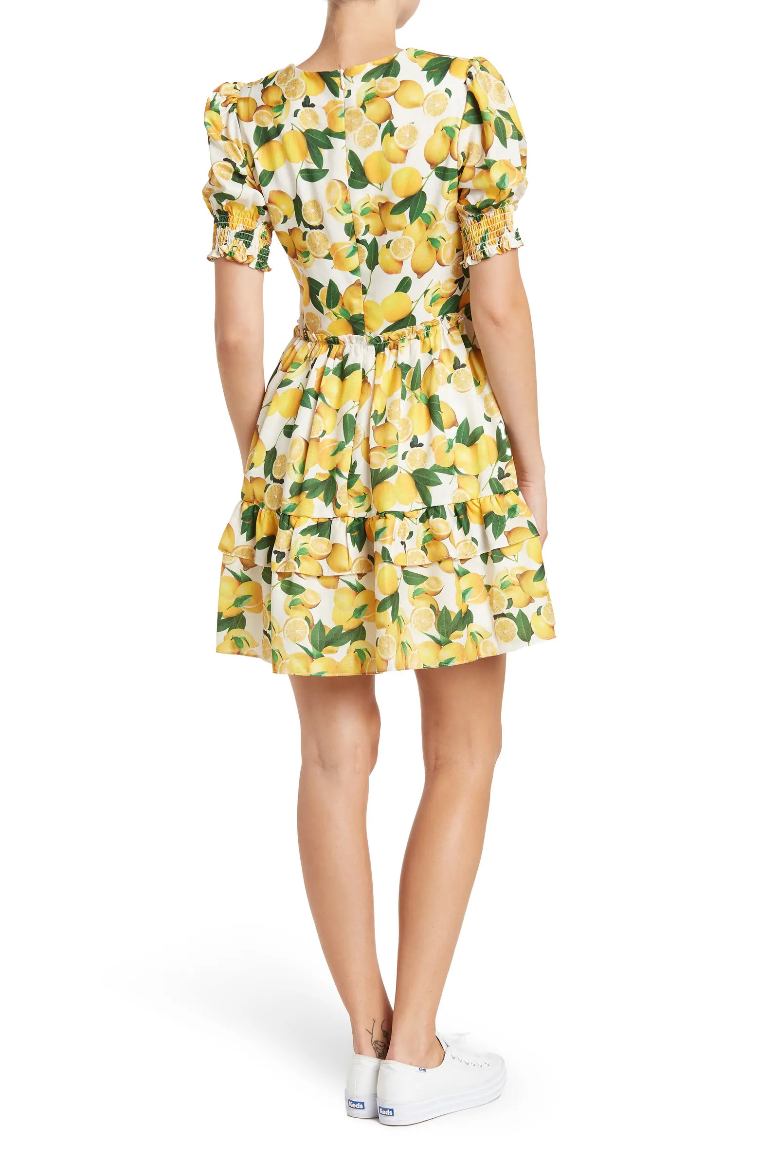 NSR Short Sleeve Ruffle Mini Dress | Nordstromrack | Nordstrom Rack