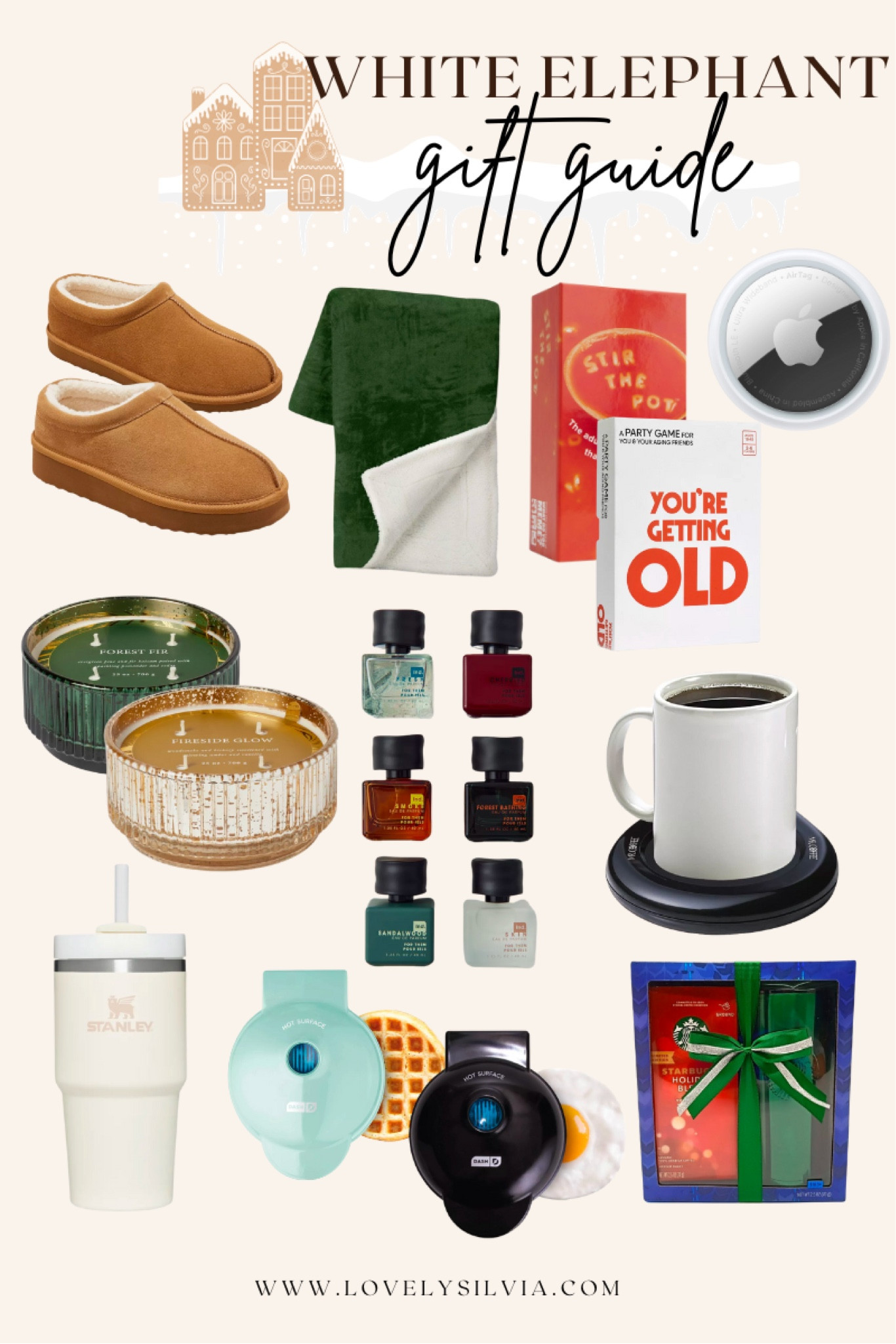 White elephant gift guide!

White elephant, gifts for work, gifts under $30, gift ideas for white elephant, gift ideas under $30

#LTKfindsunder50 #LTKHoliday #LTKGiftGuide