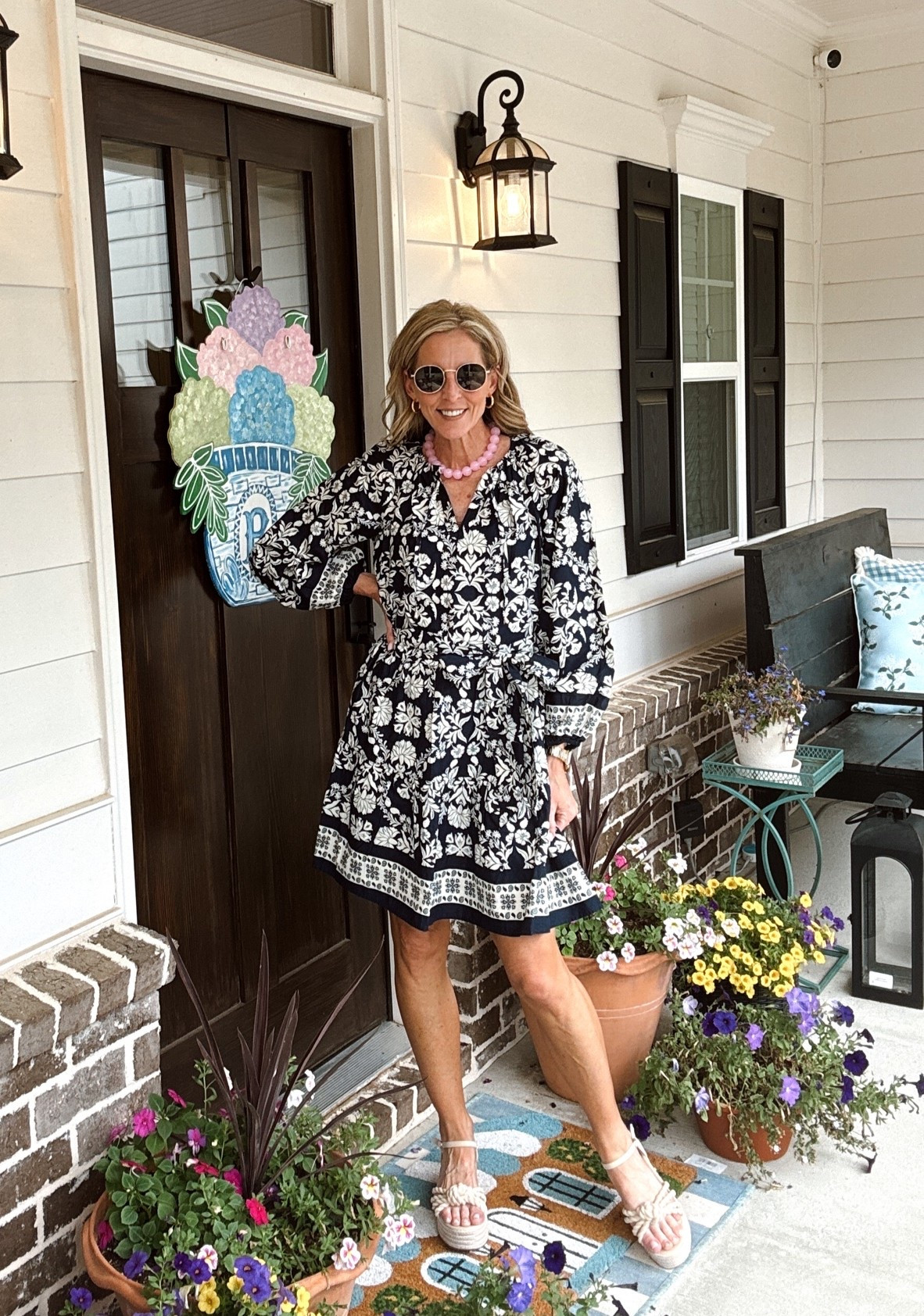 The perfect effortless BoHo inspired dress with a feminine necktie is under $25 and perfect for a casual outing or dressing up wearing a size extra.

#LTKgrwm #LTKmomlife #LTKSeasonal