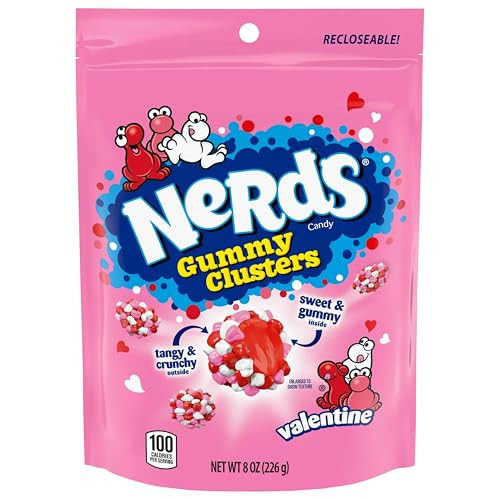 Nerds Valentine's Gummy Clusters, 8oz | Amazon (US)