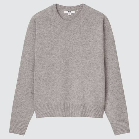 Damen Premium Lammwolle Pullover | UNIQLO (DE)
