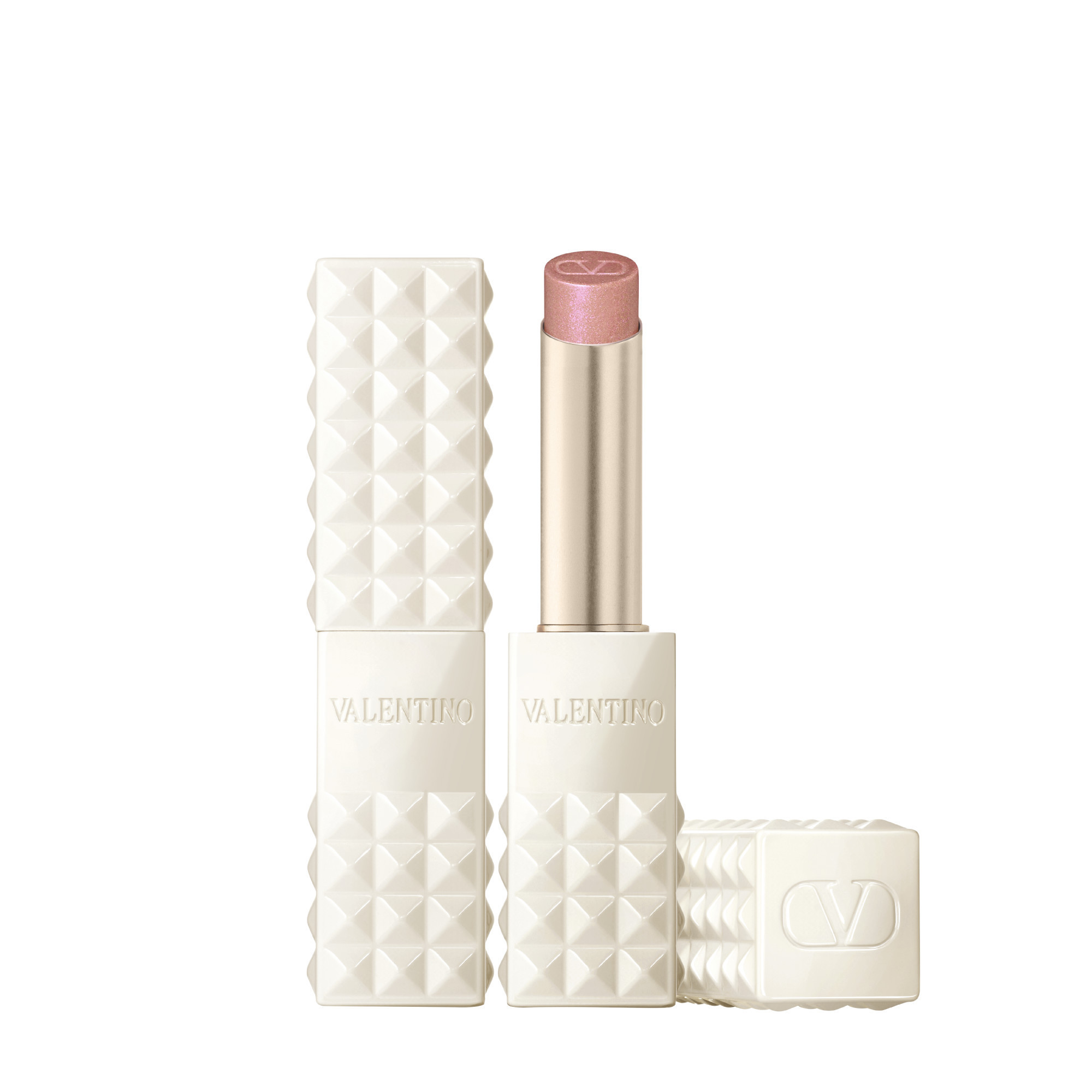 Valentino Beauty Spike Valentino Lip Shimmer Stick Lipstick | Shade: 620R - Sunrise Glitter | Valentino Beauty
