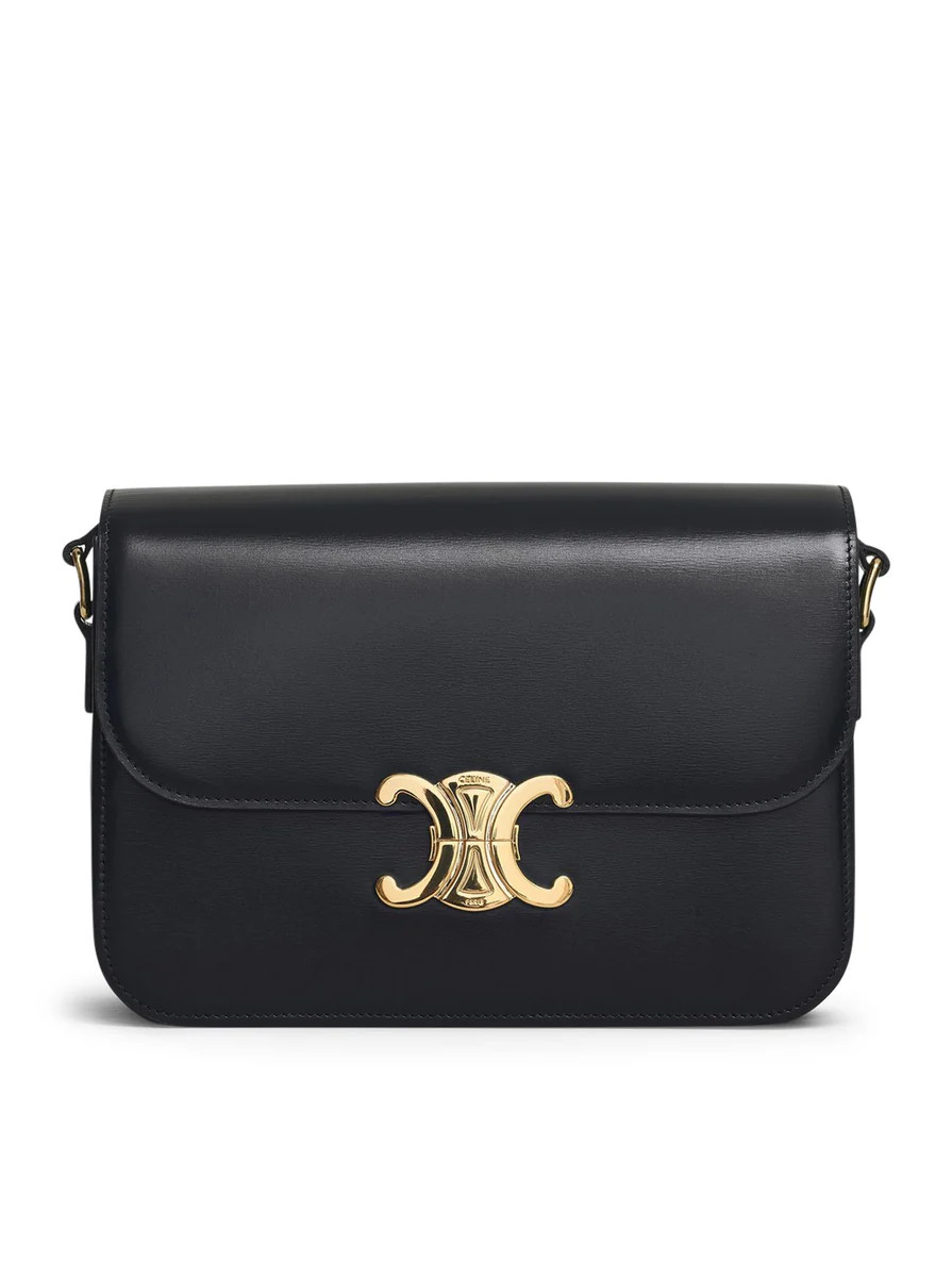 TRIOMPHE CLASSIQUE BAG IN GLOSSY CALFSKIN | Suitnegozi INT