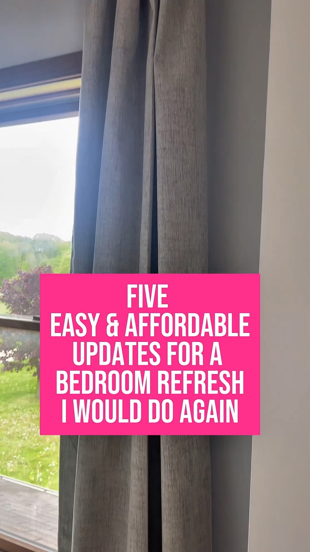 Five Easy & Affordable Updates For A Bedroom Refresh That I Would Do Again ✨✨✨
Quick, Easy, and Affordable these five @Amazon finds made refreshing our bedroom a breeze that didn’t break the bank. 

#LTKOver40 #LTKstorytime #LTKHome