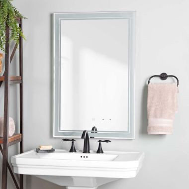 Brighton Lighted Bathroom Mirror with Anti-Fog | Vintage Tub & Bath