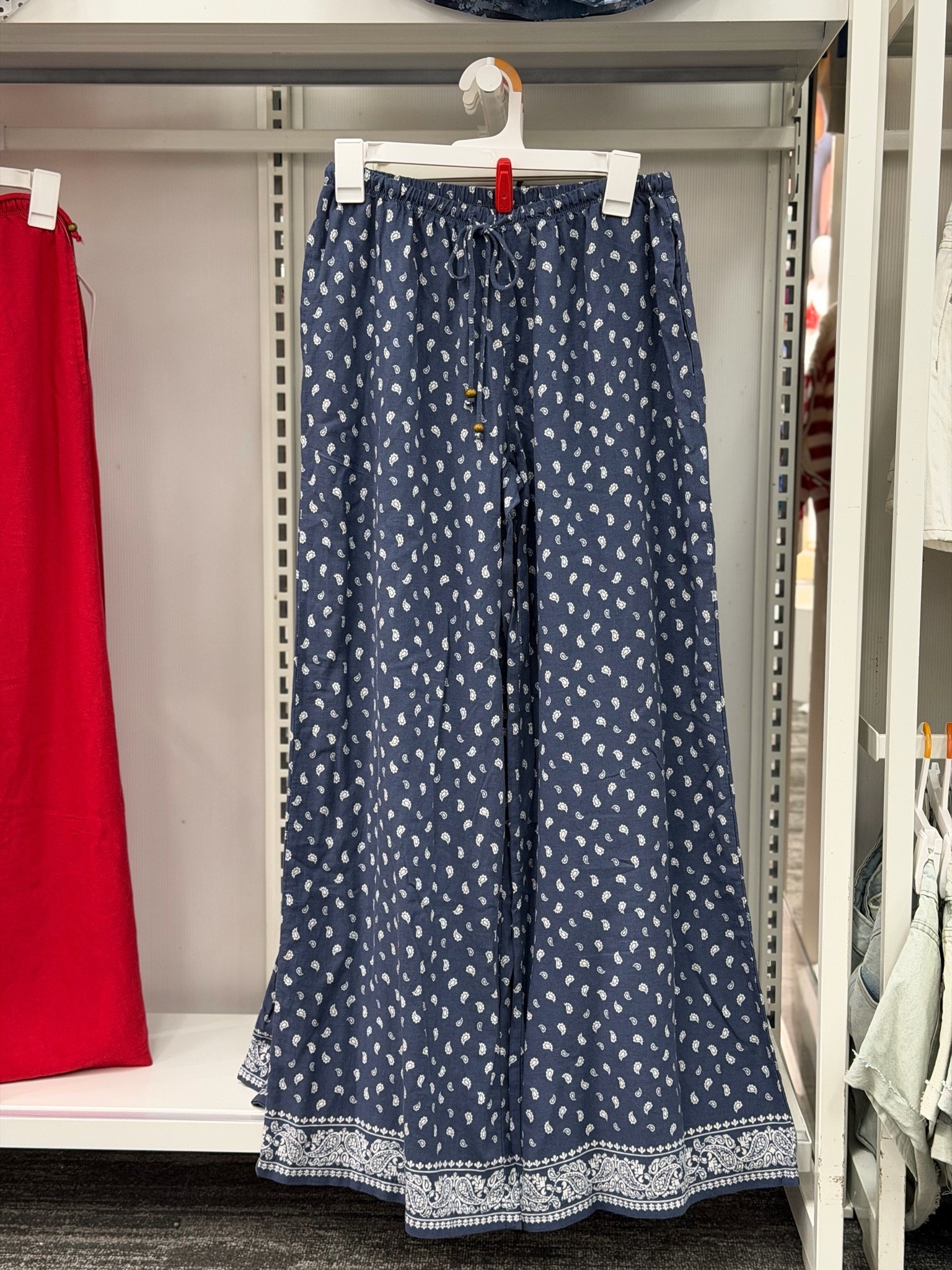 I wanted these paisley pants but unfortunately they were too short for me. (I’m 5’9”)