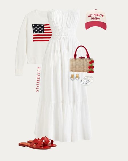 4th of July Outfit Inspo - 4th of July dress 

#LTKStyleTip #LTKItBag #LTKShoeCrush