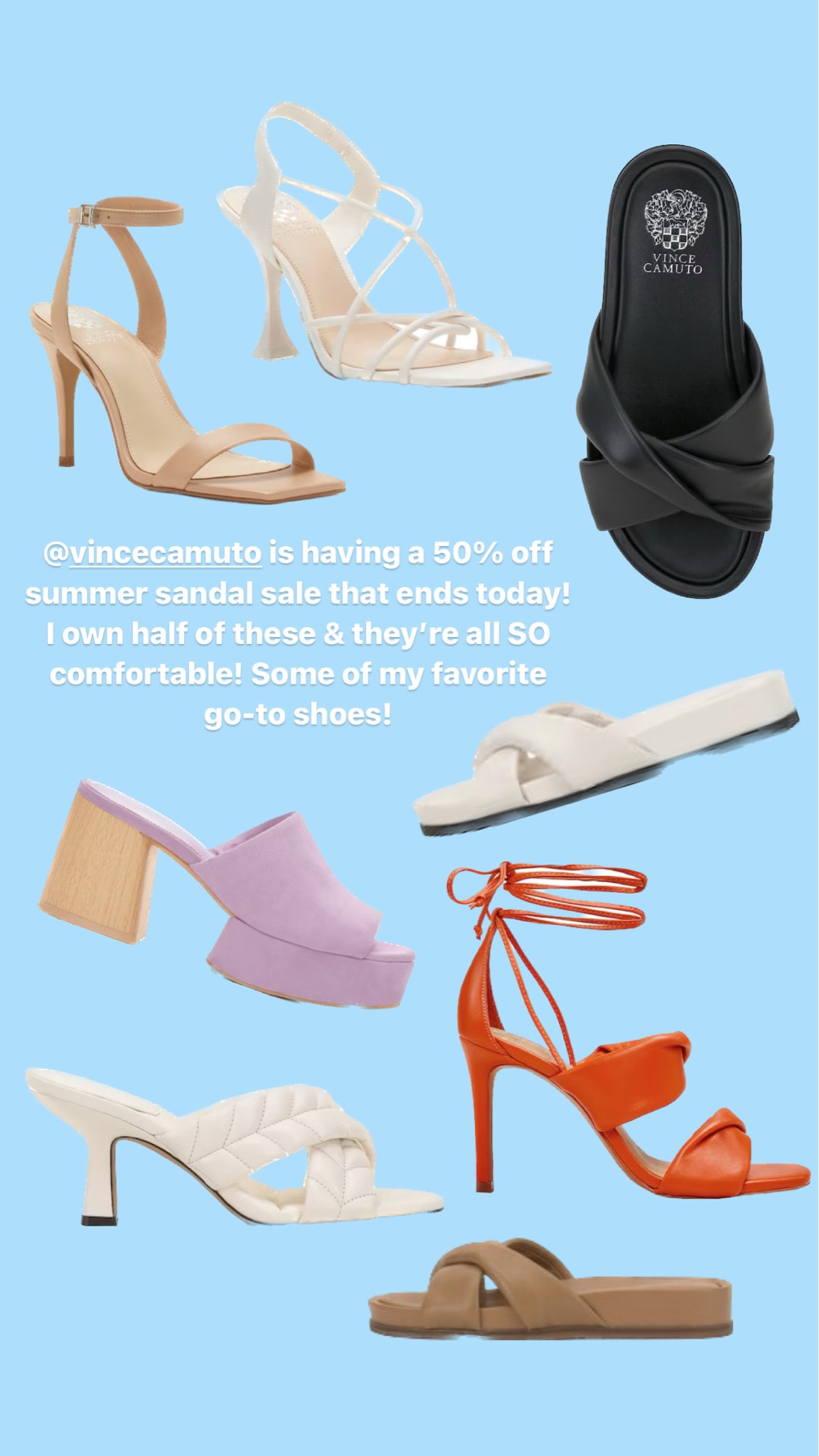 Vince Camuto Sanda Sandal curated on LTK