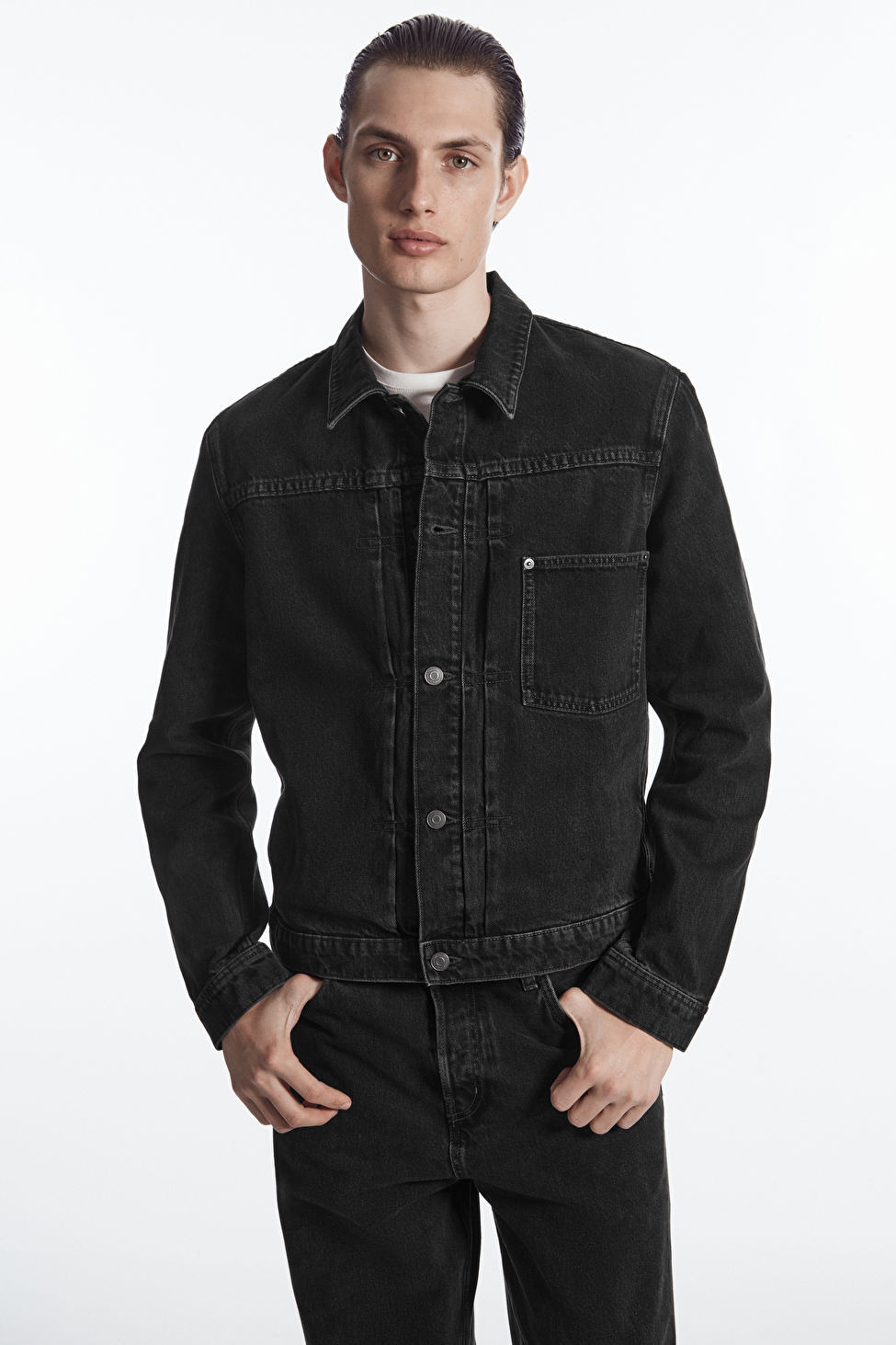 BOXY DENIM JACKET | COS UK